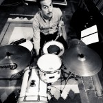 Drummer at work